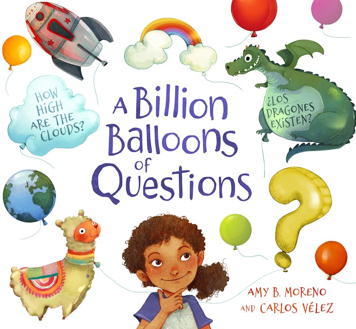 Book cover image for A Billion Balloons of Questions ISBN: 9781782507765